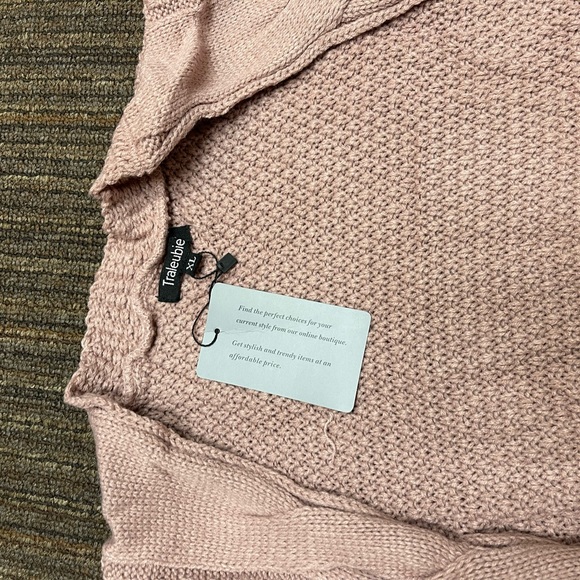 Beautiful Women’s Open Front Long Sleeve Boho Boyfriend Knit Chunky Cardigan - Picture 13 of 16